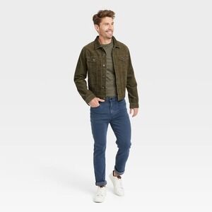 Men's Slim Fit Comfort Jeans - Goodfellow & Co Medium Blue 32x34